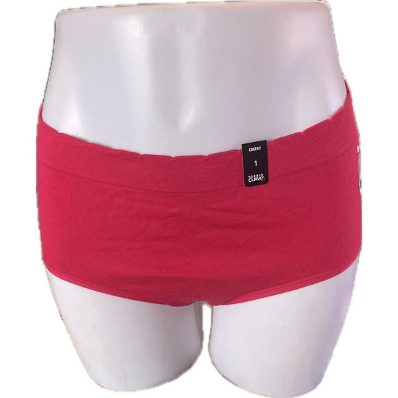 Torrid 1 Crimson Winter Skull So Freaking Cold Graphic Seamless Cheeky Panties - Picture 2 of 6